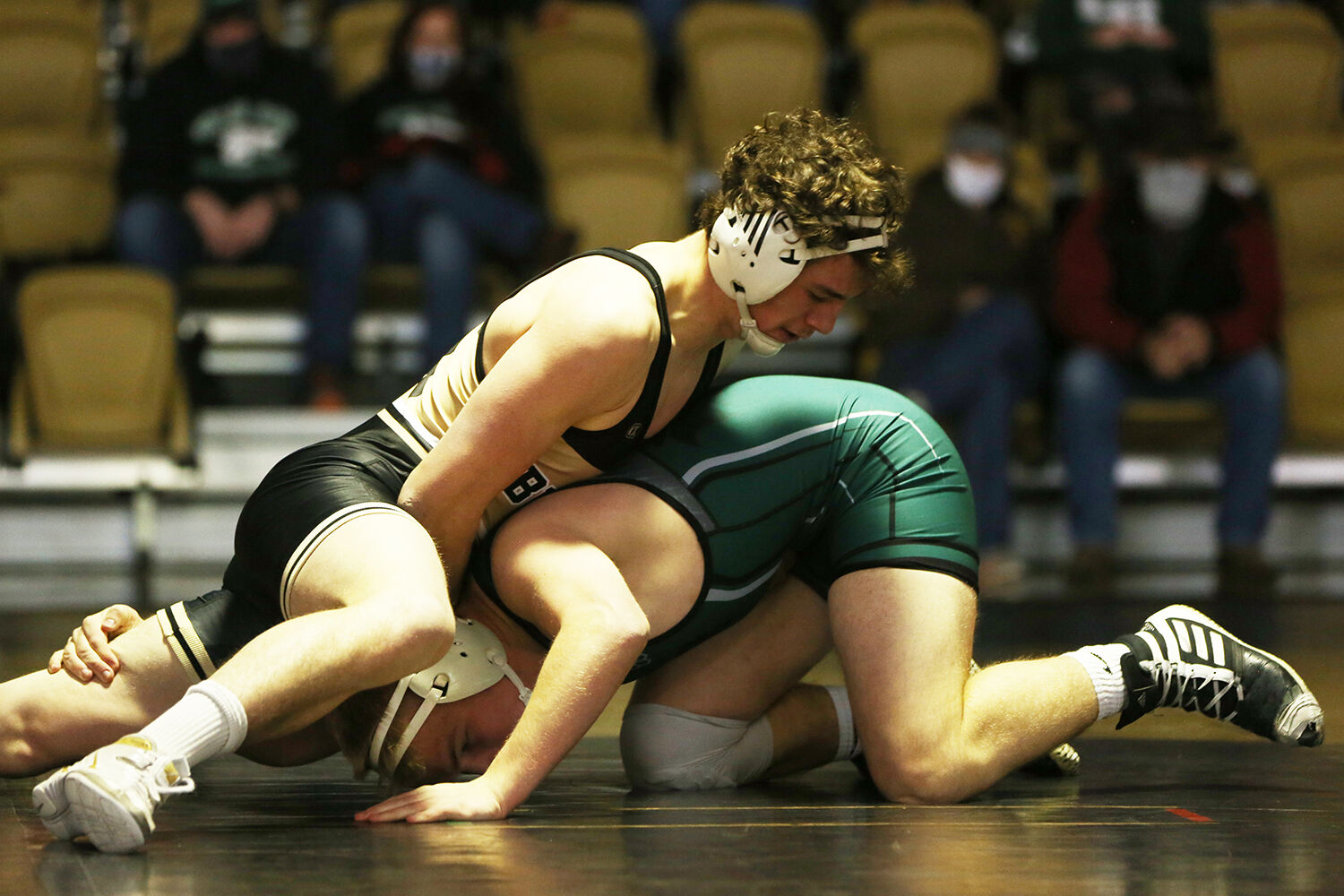 Jace Skovgard pushes back